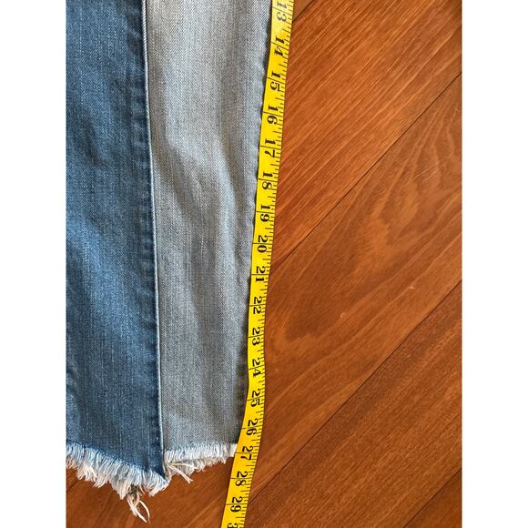American Eagle Vintage Hi-Rise Two Tone Jeans - Picture 5 of 6